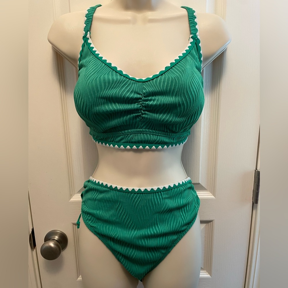 Green Women's Swimwear Set